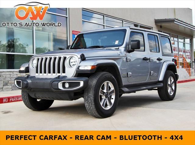 used 2021 Jeep Wrangler Unlimited car, priced at $28,329