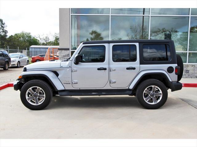 used 2021 Jeep Wrangler Unlimited car, priced at $28,329