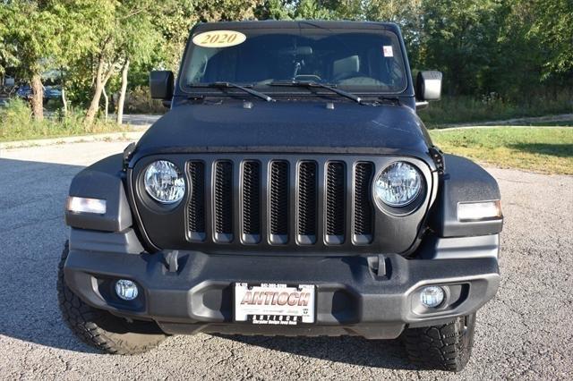 used 2020 Jeep Wrangler Unlimited car, priced at $32,546