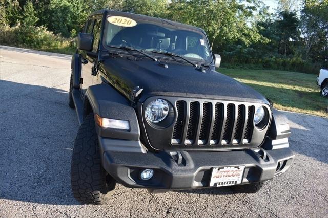 used 2020 Jeep Wrangler Unlimited car, priced at $32,546