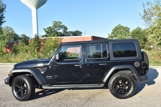 used 2020 Jeep Wrangler Unlimited car, priced at $32,546