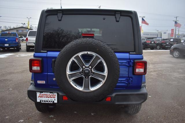 used 2020 Jeep Wrangler Unlimited car, priced at $29,577