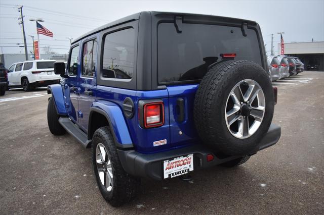 used 2020 Jeep Wrangler Unlimited car, priced at $29,577