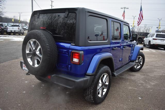 used 2020 Jeep Wrangler Unlimited car, priced at $29,577