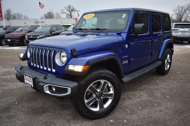 used 2020 Jeep Wrangler Unlimited car, priced at $29,577