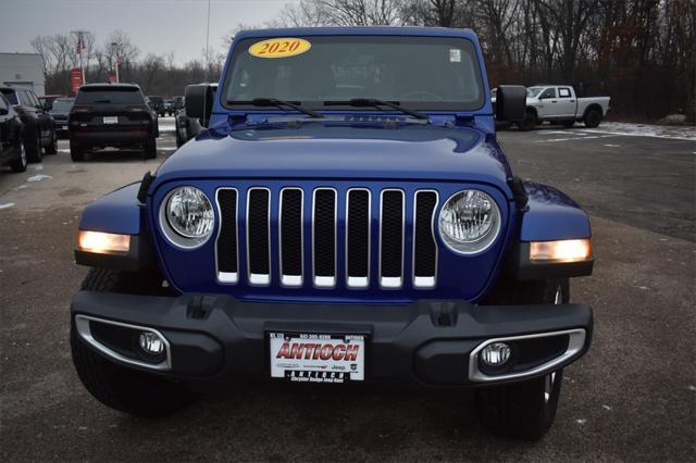 used 2020 Jeep Wrangler Unlimited car, priced at $29,577