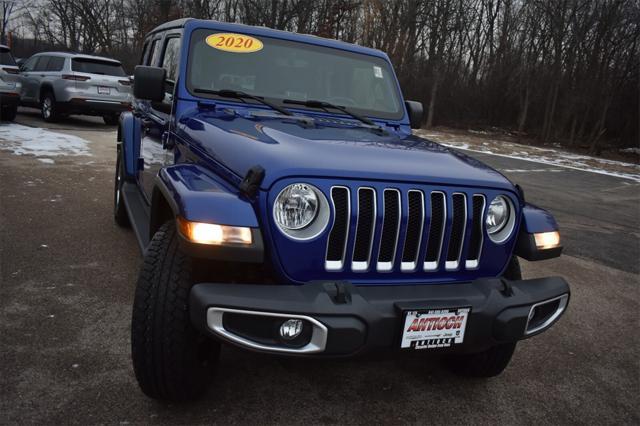 used 2020 Jeep Wrangler Unlimited car, priced at $29,577