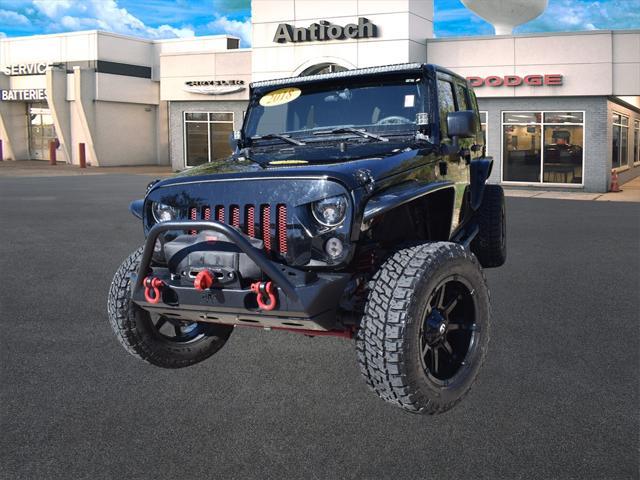 used 2018 Jeep Wrangler JK Unlimited car, priced at $34,946