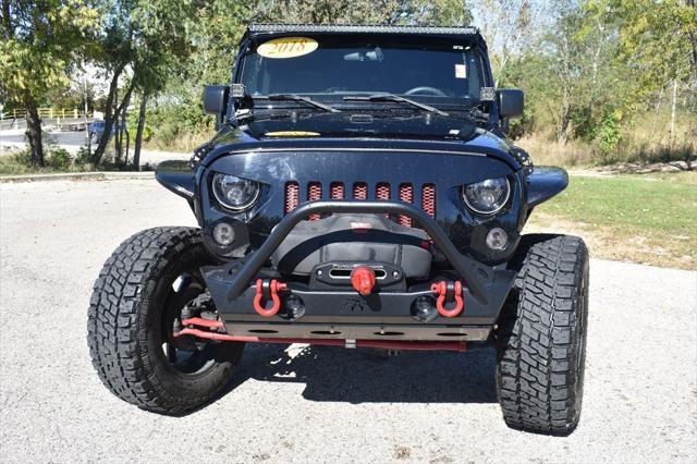 used 2018 Jeep Wrangler JK Unlimited car, priced at $34,946