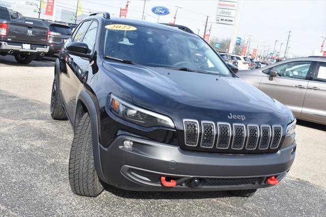 used 2022 Jeep Cherokee car, priced at $26,977