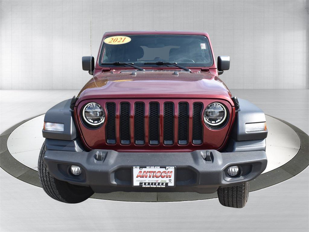 used 2021 Jeep Wrangler car, priced at $31,277
