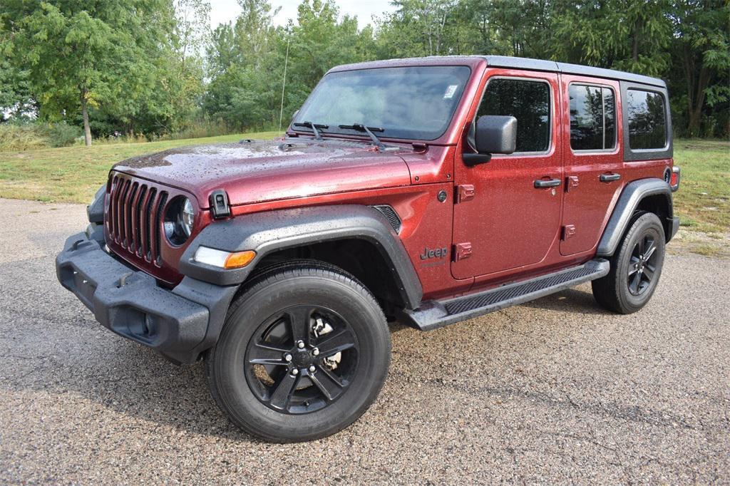 used 2021 Jeep Wrangler car, priced at $31,877
