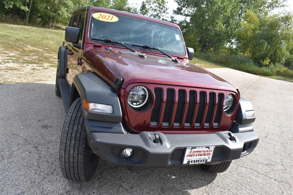 used 2021 Jeep Wrangler car, priced at $30,977