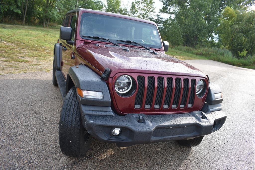 used 2021 Jeep Wrangler car, priced at $31,877