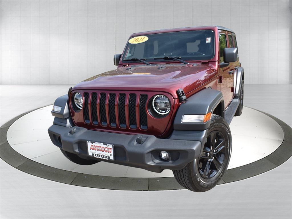 used 2021 Jeep Wrangler car, priced at $31,277