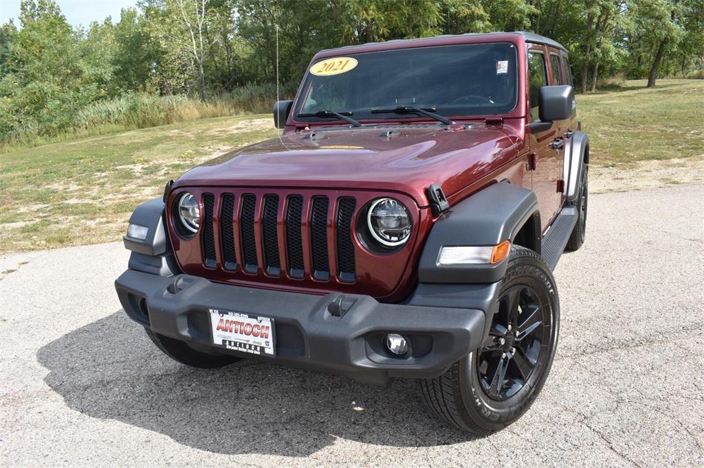 used 2021 Jeep Wrangler car, priced at $30,977