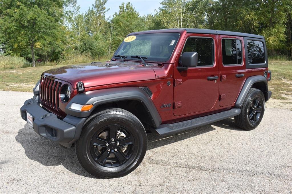 used 2021 Jeep Wrangler car, priced at $30,977