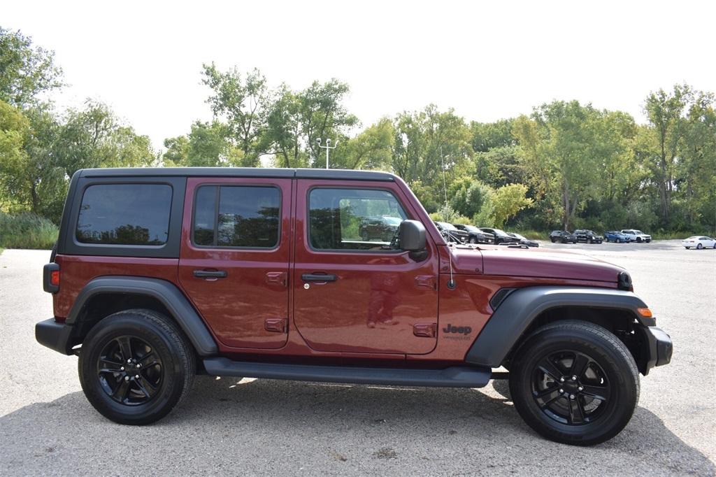 used 2021 Jeep Wrangler car, priced at $30,977
