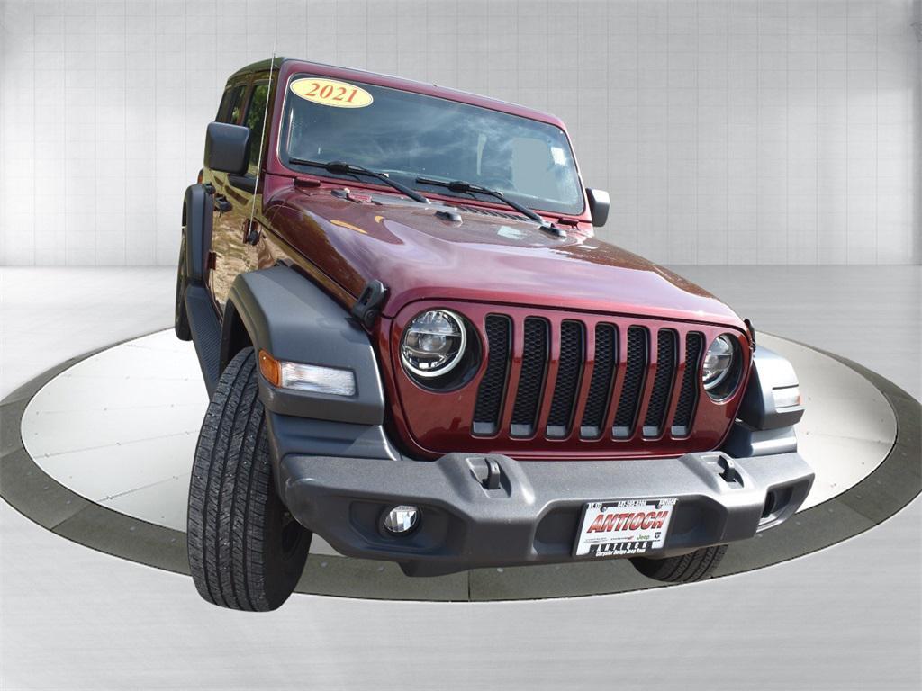 used 2021 Jeep Wrangler car, priced at $31,277