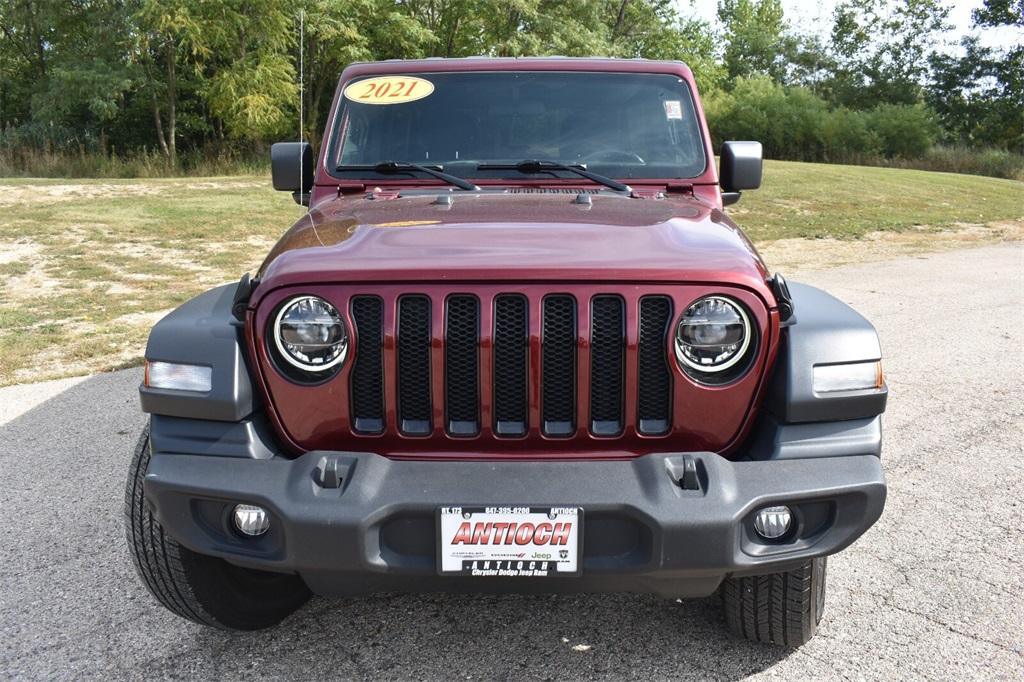 used 2021 Jeep Wrangler car, priced at $30,977