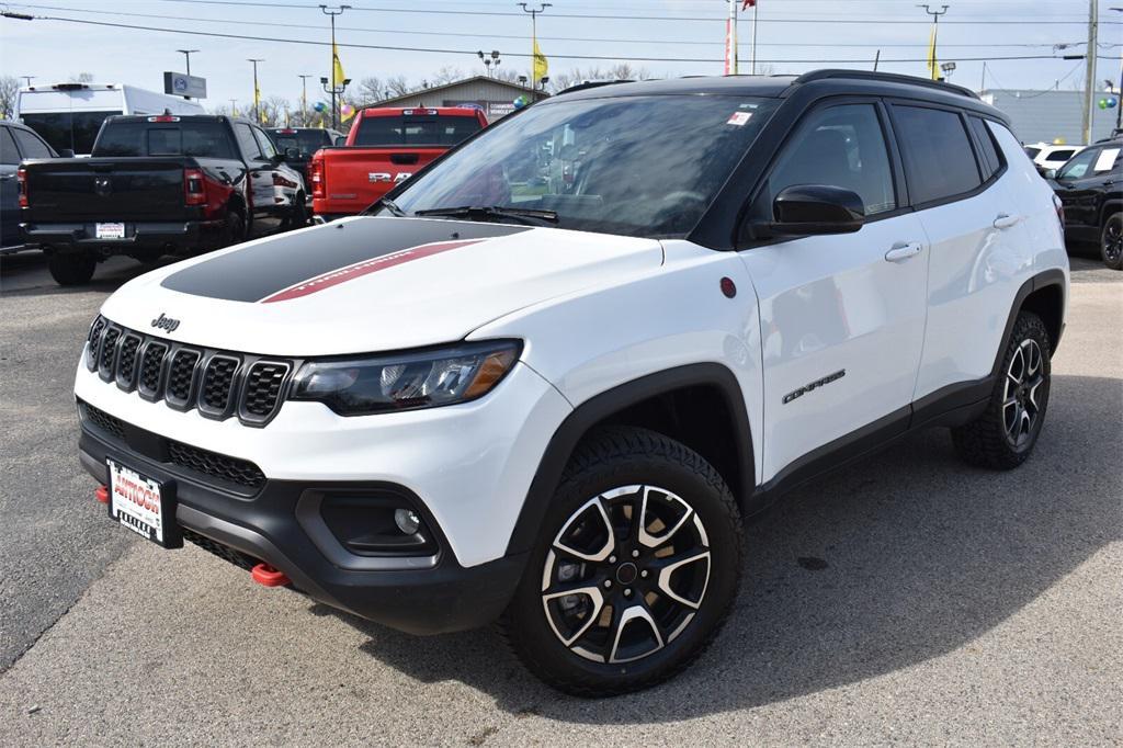 used 2025 Jeep Compass car, priced at $25,677