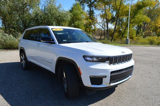 used 2021 Jeep Grand Cherokee L car, priced at $34,646