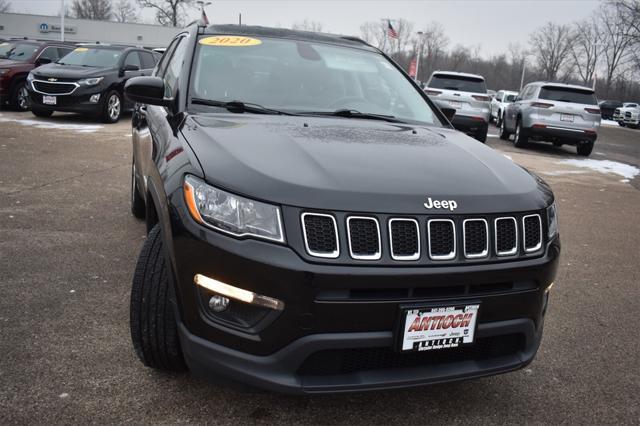 used 2020 Jeep Compass car, priced at $17,377