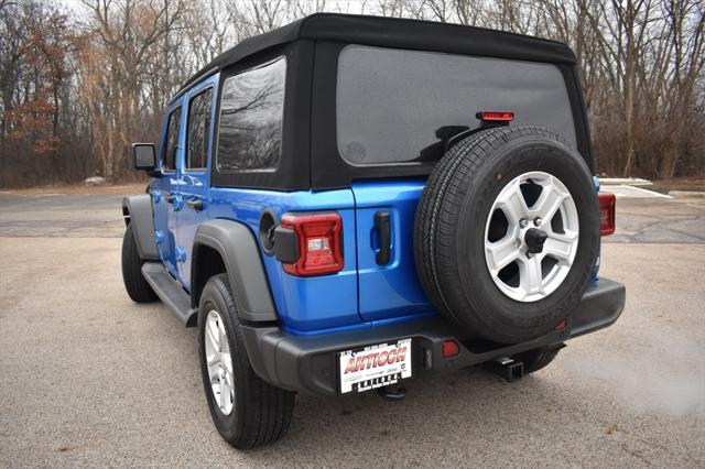 used 2021 Jeep Wrangler Unlimited car, priced at $28,977