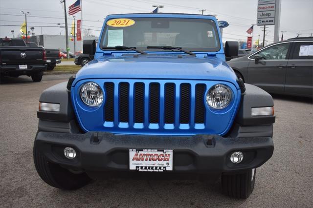 used 2021 Jeep Wrangler Unlimited car, priced at $28,977