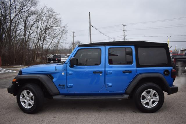 used 2021 Jeep Wrangler Unlimited car, priced at $28,977