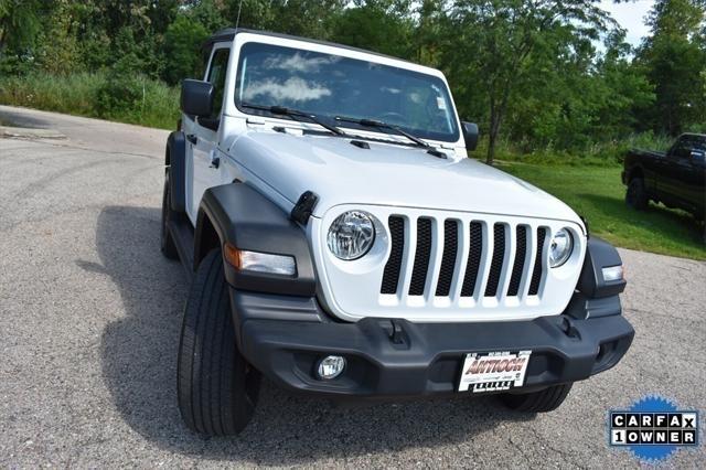 used 2020 Jeep Wrangler car, priced at $25,946