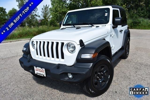 used 2020 Jeep Wrangler car, priced at $26,146