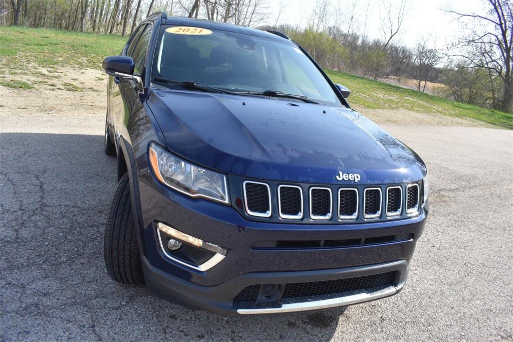 used 2021 Jeep Compass car, priced at $19,977