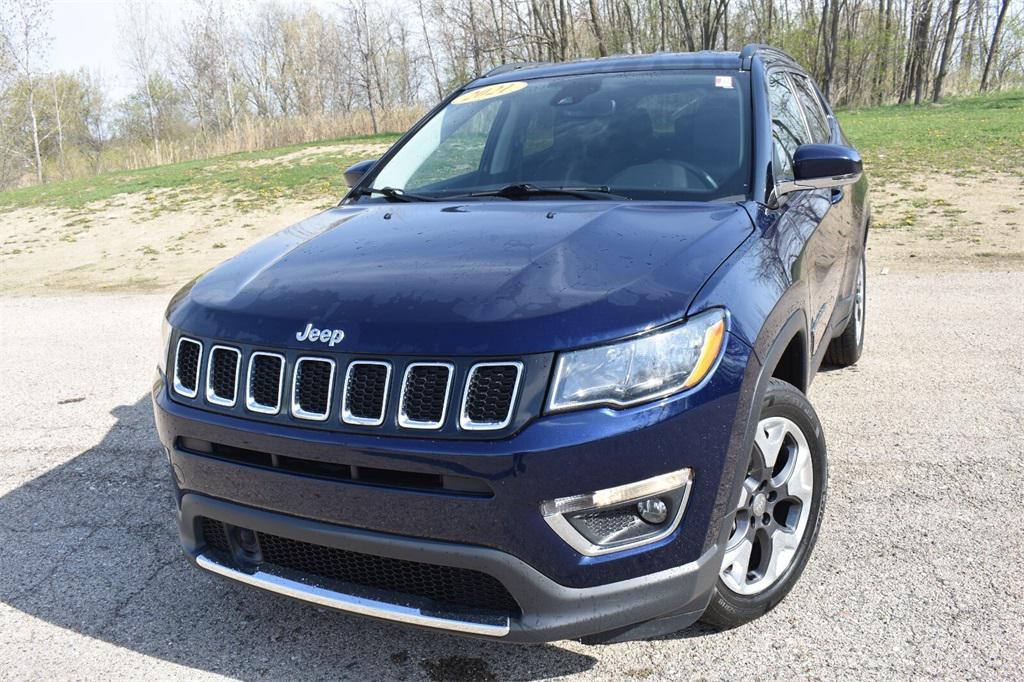 used 2021 Jeep Compass car, priced at $19,977