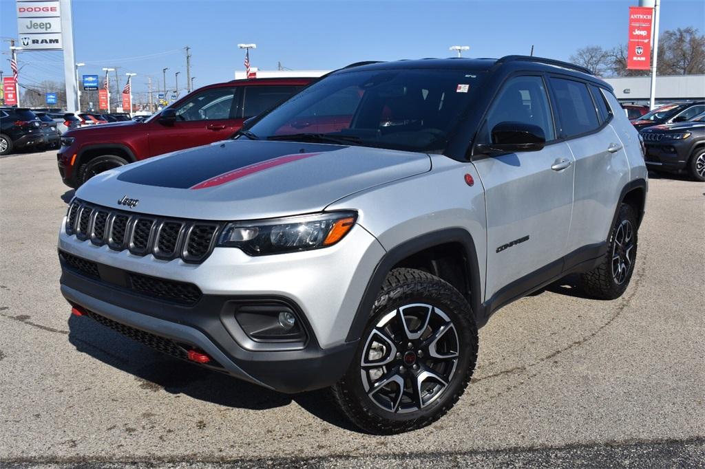 used 2025 Jeep Compass car, priced at $25,677