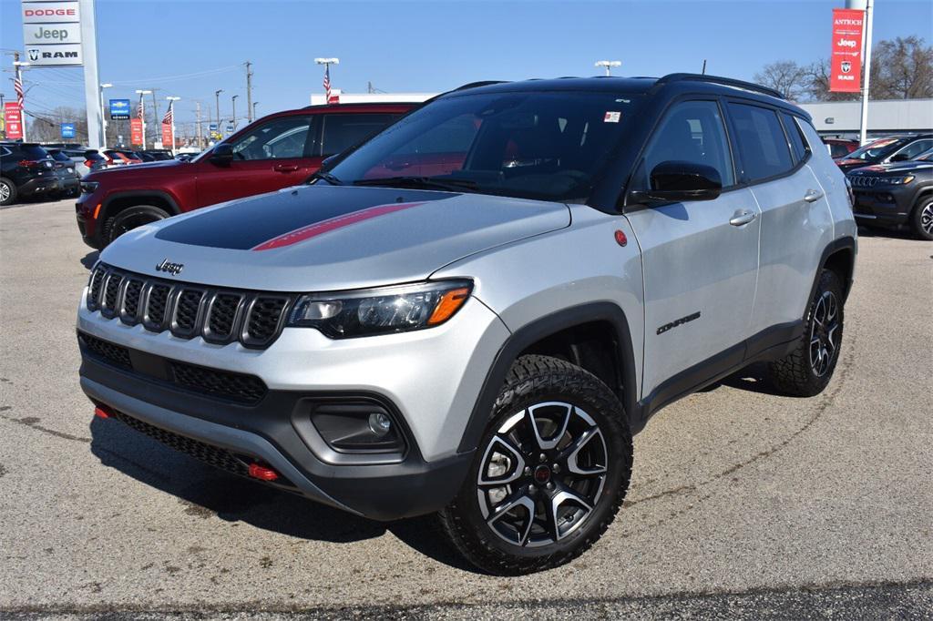 used 2025 Jeep Compass car, priced at $25,677