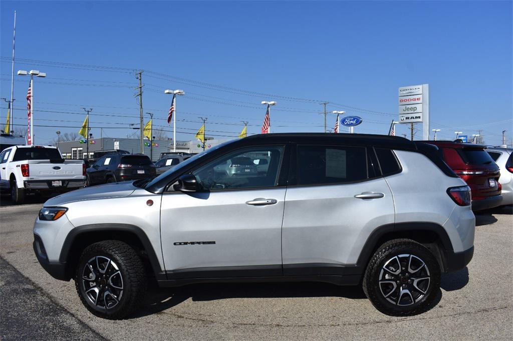 used 2025 Jeep Compass car, priced at $25,677