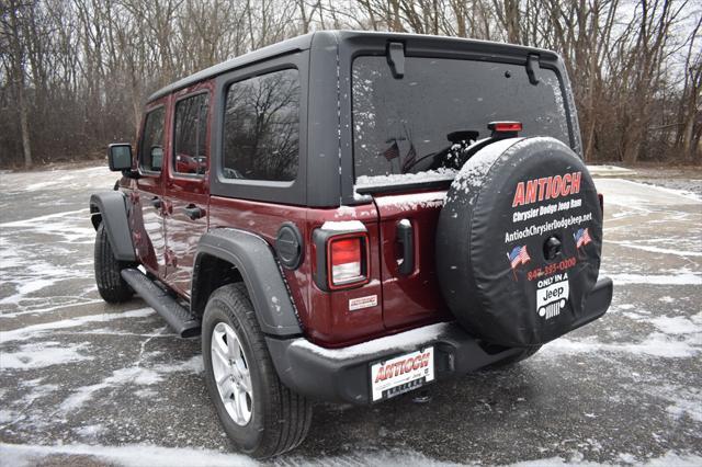 used 2021 Jeep Wrangler Unlimited car, priced at $29,977