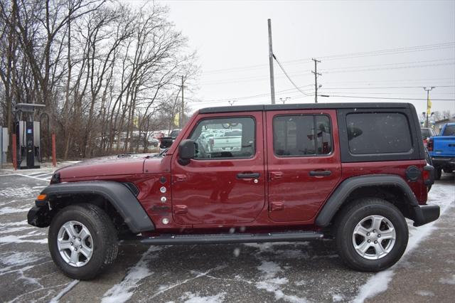 used 2021 Jeep Wrangler Unlimited car, priced at $29,977