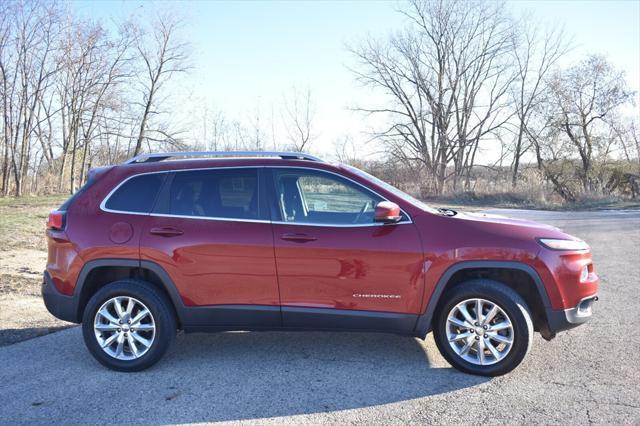 used 2017 Jeep Cherokee car, priced at $15,946