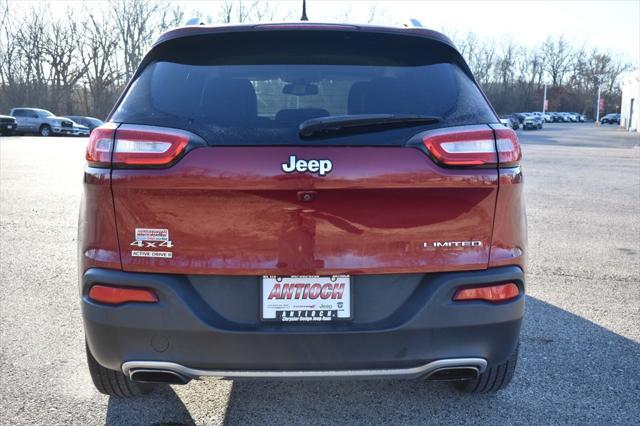 used 2017 Jeep Cherokee car, priced at $15,946