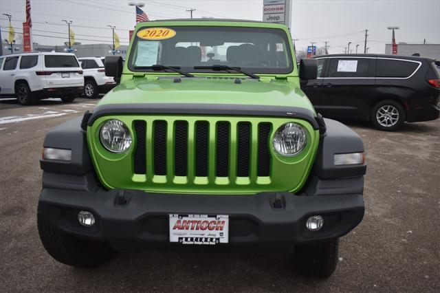 used 2020 Jeep Wrangler car, priced at $25,577