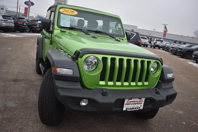 used 2020 Jeep Wrangler car, priced at $25,577