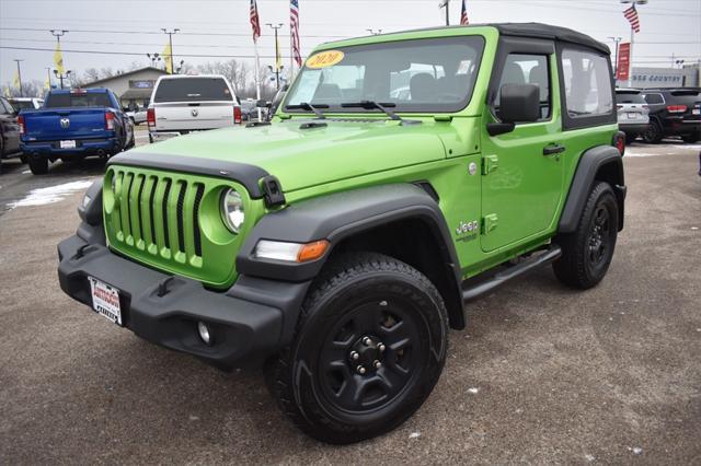 used 2020 Jeep Wrangler car, priced at $25,577