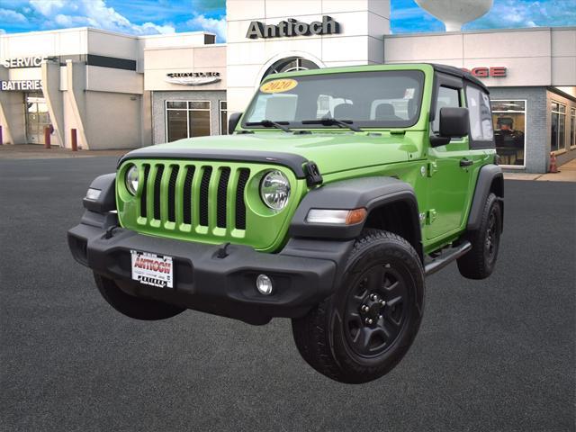 used 2020 Jeep Wrangler car, priced at $25,577