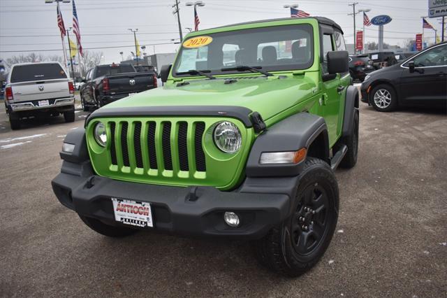 used 2020 Jeep Wrangler car, priced at $25,577