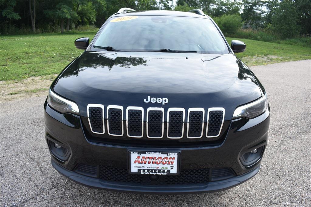 used 2021 Jeep Cherokee car, priced at $24,277
