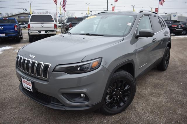 used 2021 Jeep Cherokee car, priced at $21,977