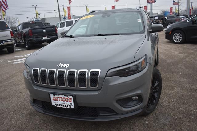 used 2021 Jeep Cherokee car, priced at $21,977