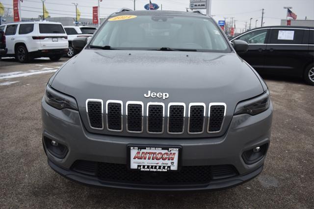 used 2021 Jeep Cherokee car, priced at $21,977